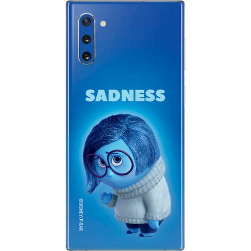 Disney Inside Out Sadness Portrait Galaxy Note 10 Skin